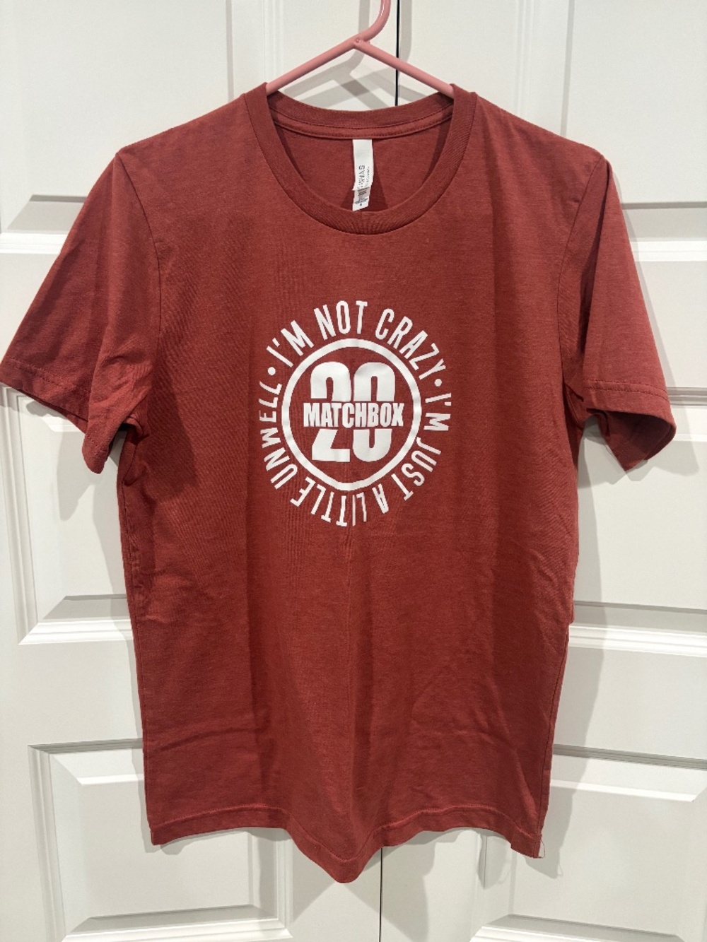 Matchbox 20 Unwell circle logo tee